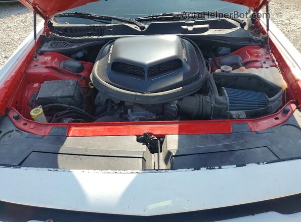 2C3CDZFJ5MH617910 2021 DODGE CHALLENGER White Rear interior view