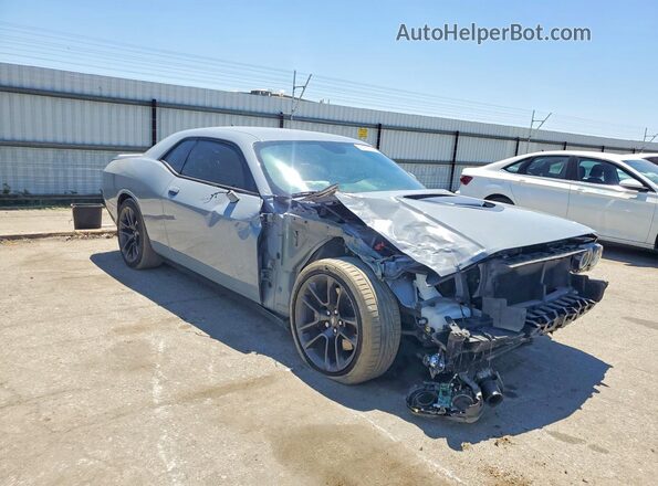 2C3CDZFJ5MH649806 2021 DODGE CHALLENGER Gray წინა მარჯვენა