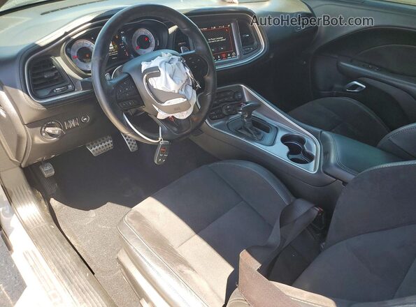 2C3CDZFJ5MH649806 2021 DODGE CHALLENGER Gray წინა პანელის ხედი