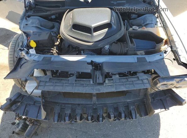 2C3CDZFJ5MH649806 2021 DODGE CHALLENGER Gray უკანა სალონის ხედი