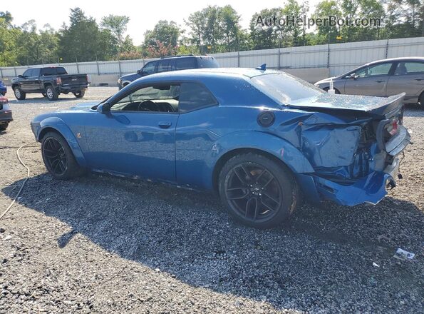 2C3CDZFJ5MH680781 2021 DODGE CHALLENGER Blue Tył lewy