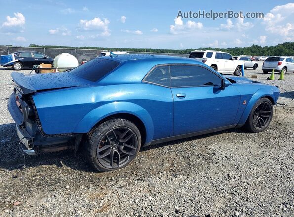 2C3CDZFJ5MH680781 2021 DODGE CHALLENGER Blue Tył prawy