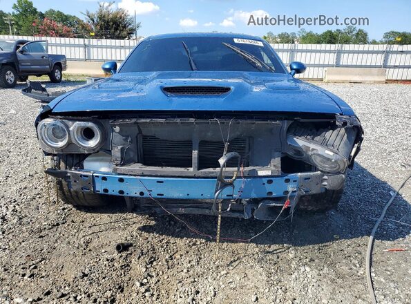 2C3CDZFJ5MH680781 2021 DODGE CHALLENGER Blue Widok z przodu