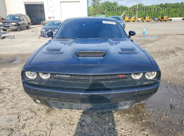 2C3CDZFJ5NH160257 2022 DODGE CHALLENGER Black Դիմացի տեսք
