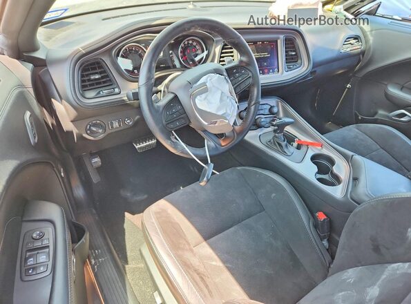 2C3CDZFJ5PH662575 2023 DODGE CHALLENGER Gray წინა პანელის ხედი