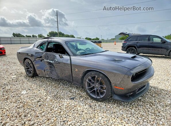 2C3CDZFJ5PH662575 2023 DODGE CHALLENGER Gray წინა მარჯვენა