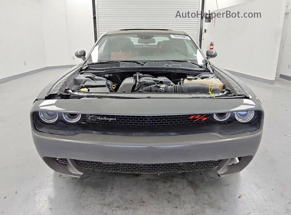 2C3CDZFJ6KH518266 2019 DODGE CHALLENGER Gray Front view