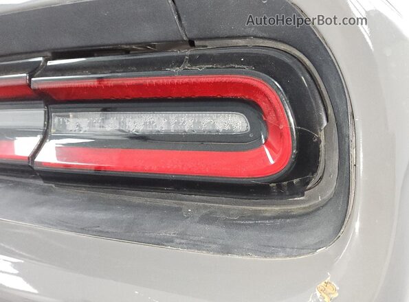 2C3CDZFJ6KH518266 2019 DODGE CHALLENGER Gray 