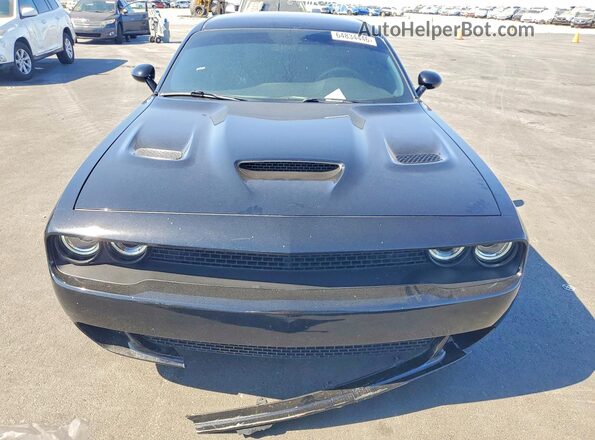 2C3CDZFJ6KH719214 2019 DODGE CHALLENGER Black Դիմացի տեսք
