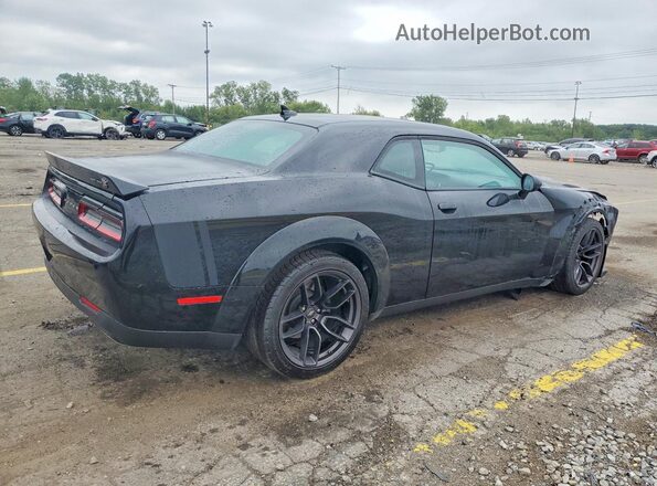 2C3CDZFJ6LH156649 2020 DODGE CHALLENGER Black Tył prawy