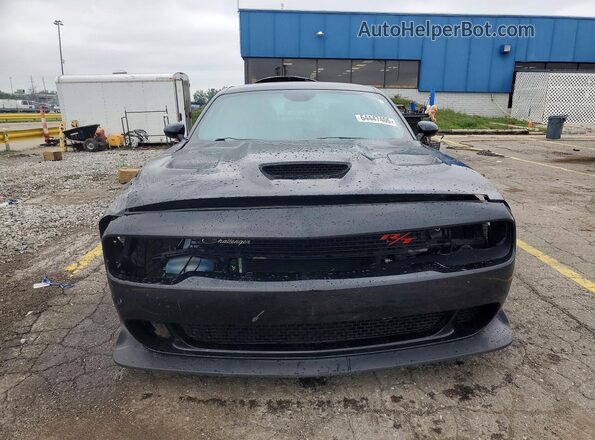 2C3CDZFJ6LH156649 2020 DODGE CHALLENGER Black Widok z przodu
