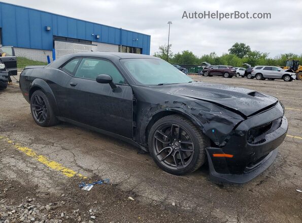2C3CDZFJ6LH156649 2020 DODGE CHALLENGER Black Przód prawy
