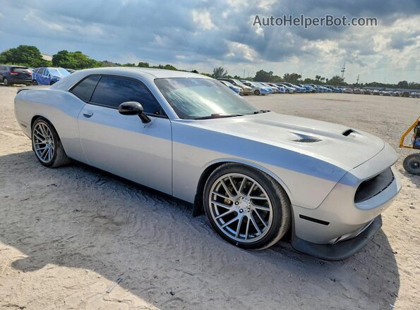 2C3CDZFJ6MH502376 2021 DODGE CHALLENGER Silver Front right
