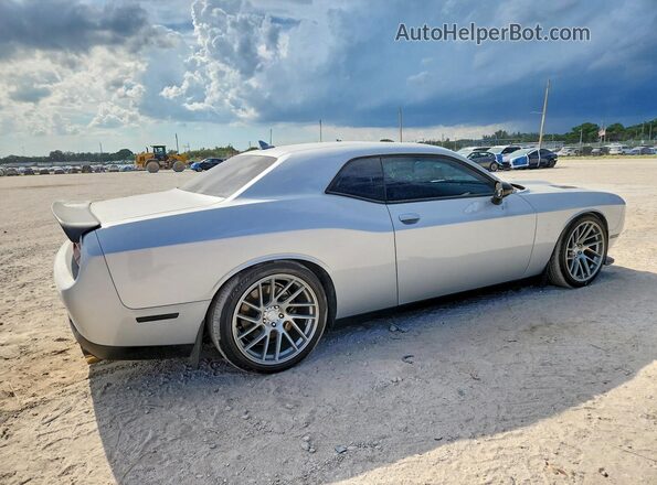 2C3CDZFJ6MH502376 2021 DODGE CHALLENGER Silver Rear right
