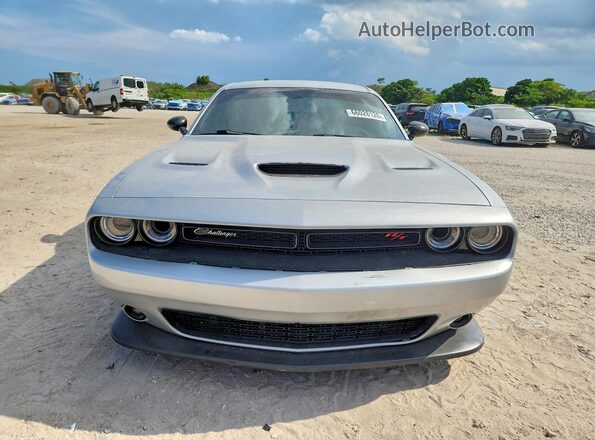 2C3CDZFJ6MH502376 2021 DODGE CHALLENGER Silver Front view