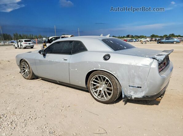 2C3CDZFJ6MH502376 2021 DODGE CHALLENGER Silver Rear left