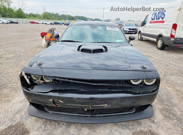 2C3CDZFJ6MH645179 2021 DODGE CHALLENGER Черный Вид спереди
