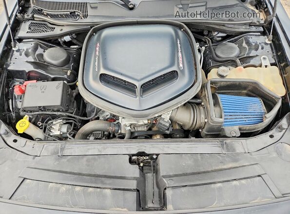2C3CDZFJ6MH645179 2021 DODGE CHALLENGER Черный Вид задней части салона