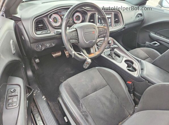 2C3CDZFJ6MH645179 2021 DODGE CHALLENGER Черный Вид панели приборов
