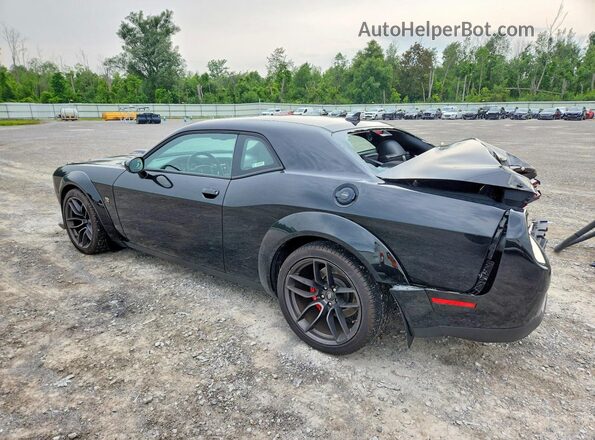 2C3CDZFJ6MH645179 2021 DODGE CHALLENGER Черный Задняя левая четверть