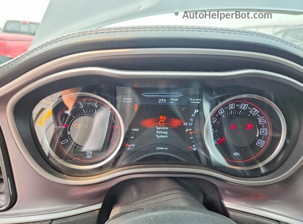 2C3CDZFJ6MH670230 2021 DODGE CHALLENGER Черный Вид щитка приборов