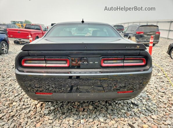 2C3CDZFJ6MH670230 2021 DODGE CHALLENGER Черный Вид сзади