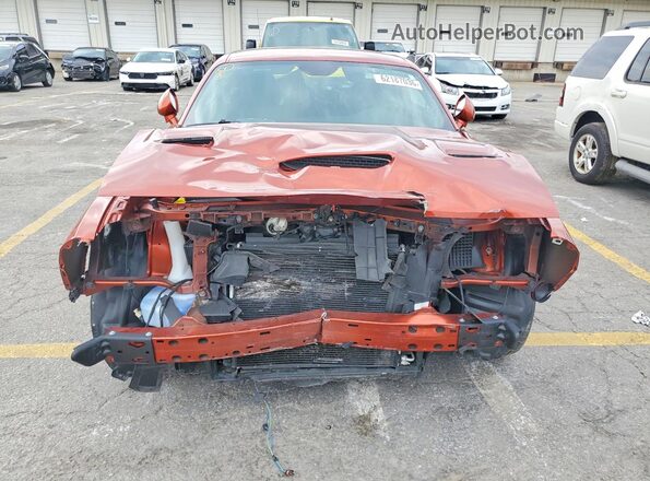 2C3CDZFJ6NH175060 2022 DODGE CHALLENGER Orange Vista frontal