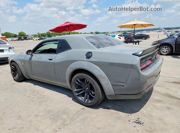 2C3CDZFJ6PH694516 2023 DODGE CHALLENGER Серый Задняя левая четверть