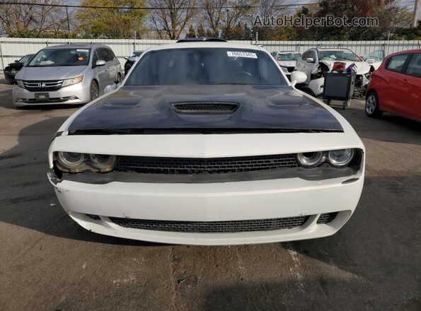 2C3CDZFJ7MH620291 2021 DODGE CHALLENGER White Դիմացի տեսք