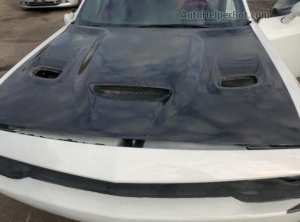 2C3CDZFJ7MH620291 2021 DODGE CHALLENGER White Սալոնի հետևի տեսք