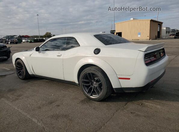 2C3CDZFJ7MH620291 2021 DODGE CHALLENGER White Հետևի ձախ