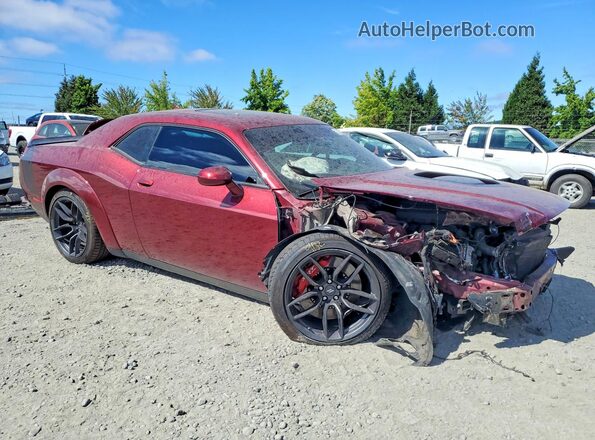 2C3CDZFJ7MH626897 2021 DODGE CHALLENGER Maroon Առջևի աջ
