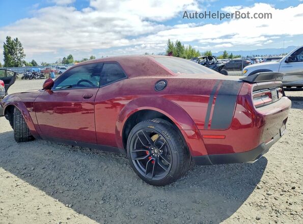 2C3CDZFJ7MH626897 2021 DODGE CHALLENGER Maroon Հետևի ձախ