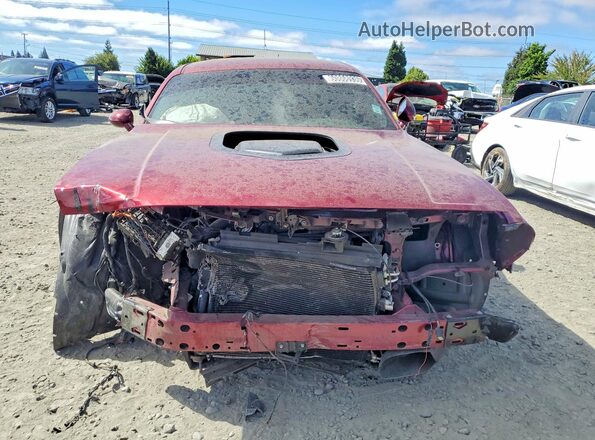 2C3CDZFJ7MH626897 2021 DODGE CHALLENGER Maroon Դիմացի տեսք