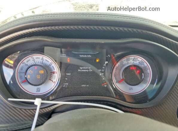 2C3CDZFJ7MH626897 2021 DODGE CHALLENGER Maroon Սարքավորումների վահանակի տեսք