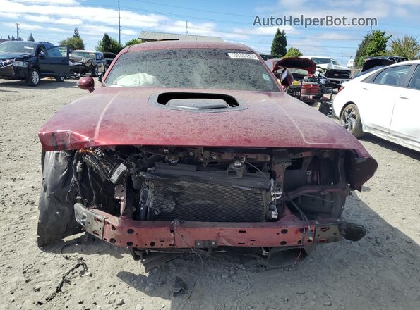 2C3CDZFJ7MH626897 2021 DODGE CHALLENGER Maroon Սալոնի 360 աստիճան տեսք