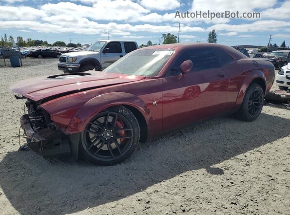 2C3CDZFJ7MH626897 2021 DODGE CHALLENGER Maroon 