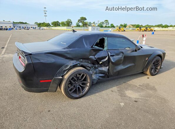 2C3CDZFJ7MH631470 2021 DODGE CHALLENGER Черный Задняя правая четверть