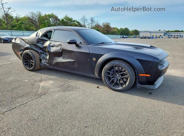 2C3CDZFJ7MH631470 2021 DODGE CHALLENGER Черный Передняя правая четверть