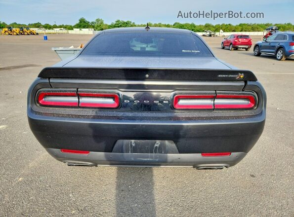 2C3CDZFJ7MH631470 2021 DODGE CHALLENGER Черный Вид сзади