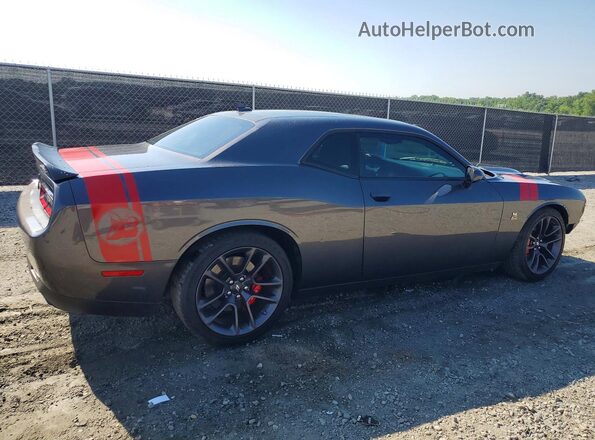 2C3CDZFJ7NH160227 2022 DODGE CHALLENGER Gray Tył prawy