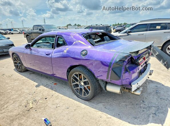 2C3CDZFJ8GH195443 2016 DODGE CHALLENGER Purple Tył lewy