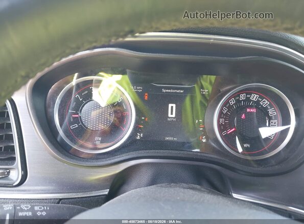 2C3CDZFJ8GH255527 2016 DODGE CHALLENGER Черный Вид задних сидений
