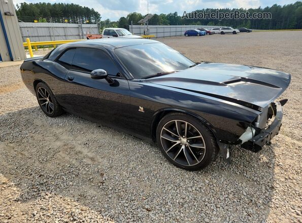 2C3CDZFJ8GH256564 2016 DODGE CHALLENGER Черный Передняя правая четверть