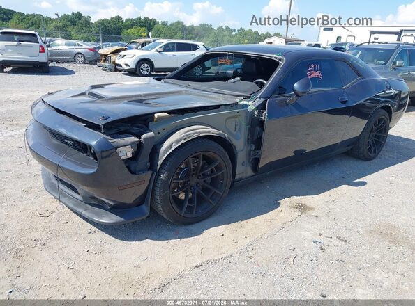 2C3CDZFJ8GH264017 2016 DODGE CHALLENGER Gray Առջևի ձախ երեք քառորդ տեսարան