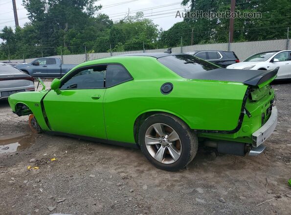 2C3CDZFJ8HH584729 2017 DODGE CHALLENGER Green Rear left