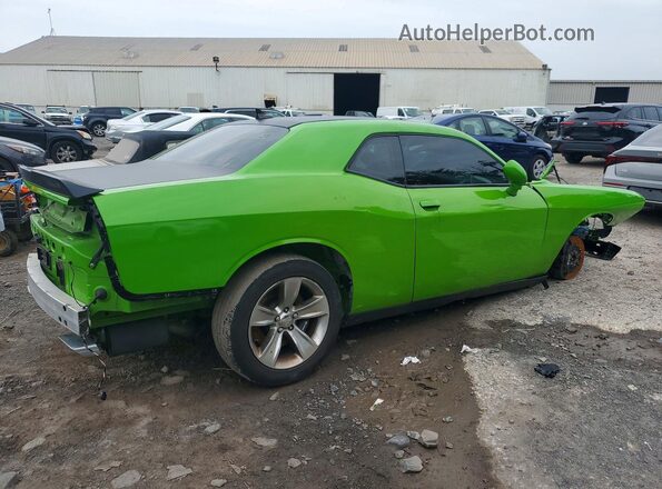 2C3CDZFJ8HH584729 2017 DODGE CHALLENGER Green Rear right