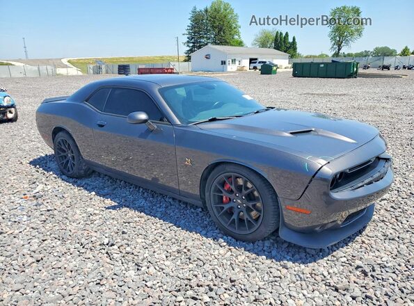 2C3CDZFJ8JH161610 2018 DODGE CHALLENGER Charcoal წინა მარჯვენა