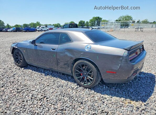 2C3CDZFJ8JH161610 2018 DODGE CHALLENGER Charcoal უკანა მარცხენა