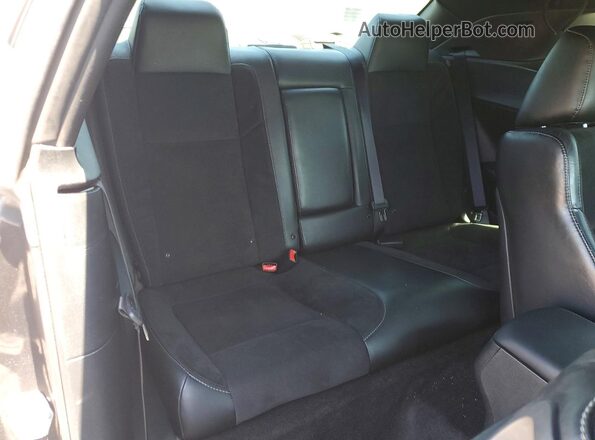 2C3CDZFJ8JH161610 2018 DODGE CHALLENGER Charcoal უკანა სავარძლების ხედი